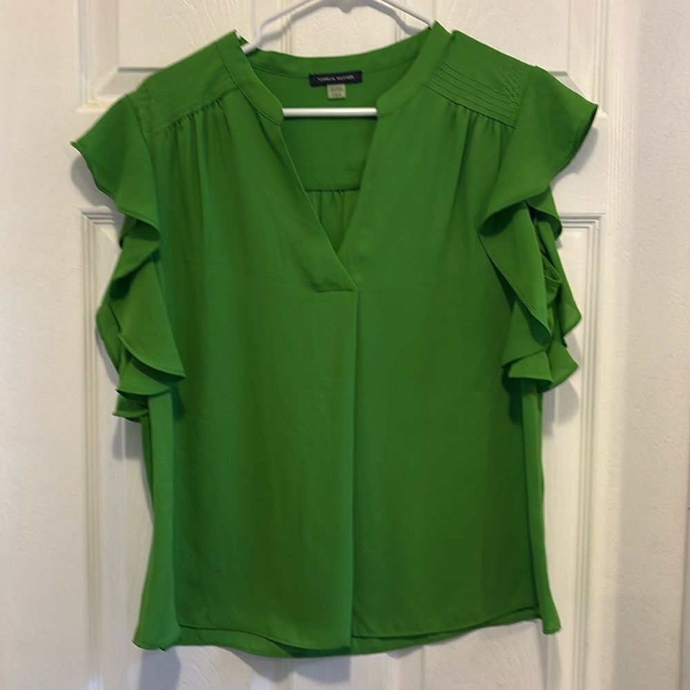 Tommy Hilfiger green top size large